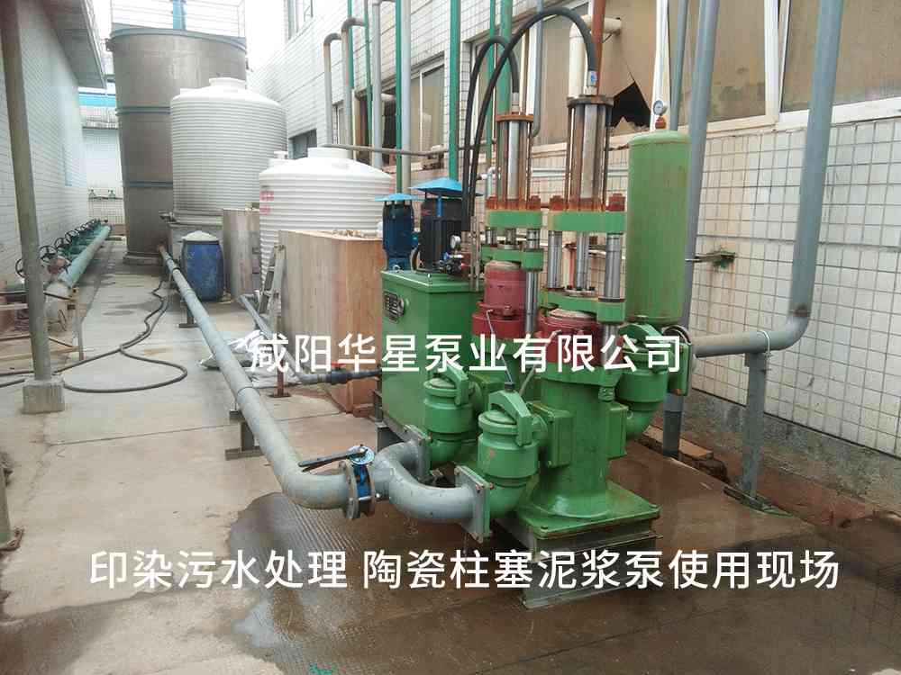 印染污水處理廠使用YBH250-30節(jié)能柱塞泥漿泵客戶案例-第二個現(xiàn)場-02