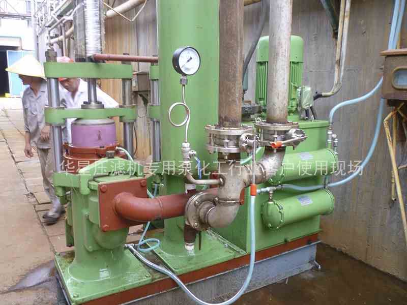 華星陶瓷柱塞泵用在化工廢水處理-03